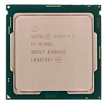 SRELT CPU Intel Core i7-9700K (3.6GHz/12MB/8 cores) LGA1151 OEM, UHD630 350MHz, TDP 95W, max 128Gb DDR4-2466, CM8068403874212SRELT (= SRG15)