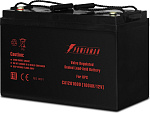 1000425508 Батарея POWERMAN Battery CA121000, напряжение 12В, емкость 100Ач, макс. ток разряда 800А, макс. ток заряда 30А, свинцово-кислотная типа AGM, тип