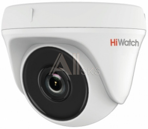 1123065 Камера видеонаблюдения HiWatch DS-T133 3.6-3.6мм HD-TVI цветная корп.:белый