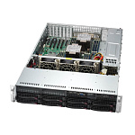 11049401 Supermicro SYS-621P-TR - 2U, 2x1200W, 2xLGA4677, iC741, 16xDDR5, 8x3.5" bays, 2x1GbE, IPMI, RMKit
