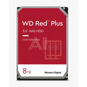1364025 Жесткий диск SATA 8TB 6GB/S 256MB RED PLUS WD80EFZZ WDC