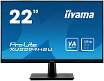 21,5" Iiyama ProLite XU2294HSU-B1 1920x1080 75Гц VA LED 16:9 4ms VGA HDMI DP 2*USB2.0 80M:1 3000:1 178/178 250cd Tilt Speakers Black