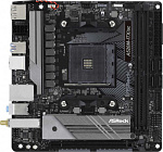 1474263 Материнская плата Asrock A520M-ITX/AC Soc-AM4 AMD A520 2xDDR4 mini-ITX AC`97 8ch(7.1) GbLAN RAID+HDMI+DP