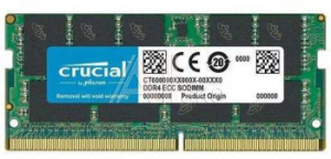1175592 Память DDR4 16Gb 2666MHz Crucial CT16G4TFD8266 RTL PC4-21300 CL19 SO-DIMM 260-pin 1.2В