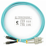 11053450 Cabeus FOP-50-SC-FC-1,5m Шнур оптический duplex SC-FC 50/125 mm OM3 1,5м LSZH