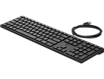 Клавиатура Keyboard HP Wired Desktop 320K black (Halley) - RUSS