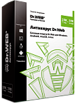 LBW-W12-0002-1 Антивирус Dr.Web PRO для Windows (Антивирус + Брандмауэр), Windows, База, 2 лиц., 12 месяцев