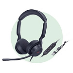 UH44 Dual UC USB-C/A, Проводная, HD звук, шумоподав. LED-индикатор, USB-C/A