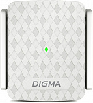 1995713 Повторитель беспроводного сигнала Digma D-WR310 (D-WR310V2) N300 Wi-Fi белый