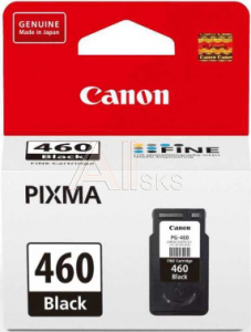 1358146 Картридж струйный Canon PG-460 3711C001 черный для Canon PIXMA TS5340, PIXMA TS7440