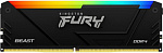2001651 Память DDR4 8GB 3600MHz Kingston KF436C17BB2A/8 Fury Beast RGB RTL Gaming PC4-28800 CL17 DIMM 288-pin 1.35В single rank с радиатором Ret