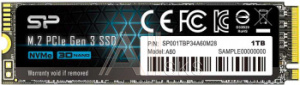1191630 Накопитель SSD Silicon Power PCIe 3.0 x4 1TB SP001TBP34A60M28 M-Series M.2 2280