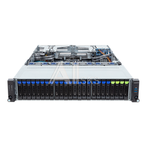 R283-S92-AAE4 Gigabyte Server Platform R283-S92 2U 2xIntel Xeon Gen5/4/ 32xDDR5 RDIMM/20x2,5" SATA/SAS/4x2,5" SATA/SAS/NVMe/2x2,5" SATA/SAS rear/2x1GbE/2xOCP 3.0/6x R283-S92-AAE4 Gigabyte Server Platform R283-S92 2U 2xIntel Xeon Gen5/4/ 32xDDR5 RDIMM/20x2,5" SATA/SAS/4x2,5" SATA/SAS/NVMe/2x2,5" SATA/SAS rear/2x1GbE/2xOCP 3.0/6x