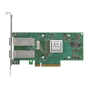 1670007 Mellanox MCX512A-ACAT ConnectX®-5 EN network interface card, 25GbE dual-port SFP28, PCIe3.0 x8, tall bracket, ROHS R6