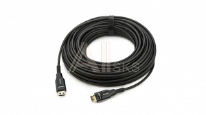 134314 Малодымный гибкий оптоволоконный кабель HDMI (Вилка - Вилка) [97-04160230] Kramer Electronics [CLS-AOCH/60F-230], поддержка 4К 60 Гц (4:4:4), 70 м