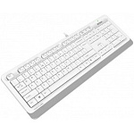 1709125 Клавиатура A-4Tech Fstyler FK10 WHITE белый/серый USB [1147536]