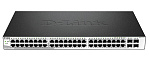 1000268459 Сетевой коммутатор/ Managed L2 Metro Ethernet Switch 48x1000Base-T, 4x1000Base-X SFP, Surge 6KV, CLI, RJ45 Console