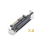 1000575602 Адаптер QNAP Адаптер/ QDA-SA3-4PCS SATA HDD adapter to 2.5 "SAS disk bays. For dual-controller network drives.