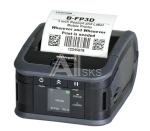 18221168856 Toshiba B-FP3D-GH30-QM-R(N) Принтер печати этикеток B-FP3D (USB+Bluetooth NFC)