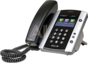 1000463862 Телефонный аппарат/ VVX 501 12-line Business Media Phone with HD Voice. POE. Ships without power supply and factory disabled