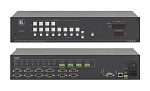 55302 Матричный коммутатор Kramer Electronics [VP-8x4AK] 8х4 VGA и звукового стереосигнала с регулировкой аудио по входу и выходу и системой KR-ISP