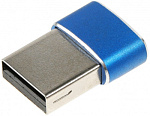1933196 Адаптер Premier 6-071 USB 2.0 A(m) USB Type-C (f) синий пакет