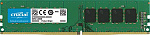 1233789 Модуль памяти CRUCIAL DDR4 Общий объём памяти 8Гб Module capacity 8Гб Количество 1 2666 МГц Множитель частоты шины 19 1.2 В CT8G4DFS8266