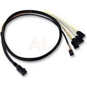1822315 Кабель No Name ACD Cable ACD-SFF8643-SATASB-08M, INT SFF8643-to-4*SATA+SB (HDmSAS -to- 4*SATA+SideBand internal cable) 75cm аналог LS [6709080-75]