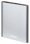 1068033 Мобильный аккумулятор Buro RCL-21000 Li-Pol 21000mAh 2.1A серебристый 2xUSB материал алюминий