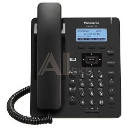 1389647 IP-телефон Panasonic KX-HDV130RUB – проводной SIP-телефон черный