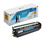 GG-CE411A Cartridge G&G 305A для HP CLJ M351/M375/M451/M475, с чипом (2600), голубой (аналог CE411A)