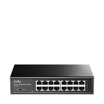 1000791390 Коммутатор CUDY Коммутатор/ 16-Port Gigabit Switch, 16 Gigabit RJ45 Ports, IGMP Snooping, Loop Detection/Prevention, 802.1p/DSCP QoS, Switch/VLAN/Extend working mode
