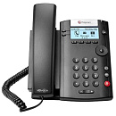 1633188 Polycom 2200-40450-114 VVX 201 2-line Desktop Phone with factory disabled media encryption for Russia. PoE. Ships without power supply