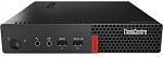 1128995 ПК Lenovo ThinkCentre M710q Tiny slim i3 6100T (3.2)/4Gb/500Gb 7.2k/HDG530/noOS/GbitEth/WiFi/BT/клавиатура/мышь/черный