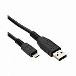 1387132 Bion Кабель USB 2.0 - micro USB, AM-microB 5P, 0.5м, черный [BXP-CCP-mUSB2-AMBM-005]