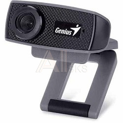 1388573 Web-камера Genius FaceCam 1000X Black {720p HD, универсальное крепление, микрофон, USB} [32200003400]
