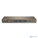 IP-COM G1024F Коммутатор в стойку, 24*1Gbit RJ45, 2 SFP