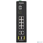 D-Link DIS-200G-12S/A1A PROJ Промышленный управляемый коммутатор 2 уровня с 10 портами 10/100/1000Base-T и 2 портами 1000Base-X SFP