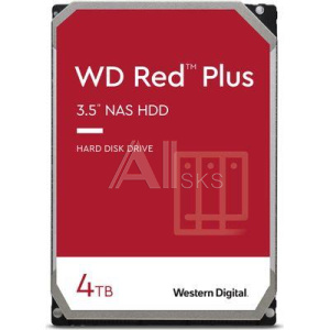 3211244 Жесткий диск SATA 4TB 6GB/S 256MB RED PLUS WD40EFPX WDC
