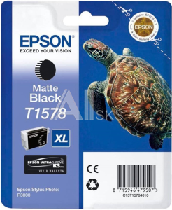 C13T15784010 Картридж Epson I/C R3000 Matte Black Cartridge