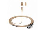 122399 Микрофон [502881] Sennheiser [MKE 1-4-M] светло-бежевого цвета, кабель с разъёмом mini-Lemo 3-pin.