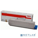 OKI 44844625 Тонер-картридж, Yellow {C822, (7300стр.)}