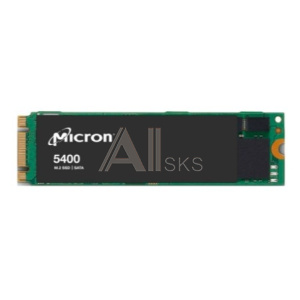 11009358 SSD CRUCIAL Micron 5400 Boot, 240GB, M.2(22x80mm), SATA3, 3D TLC, R/W 540/290MB/s, IOPs 62 000/12 000, TBW 435, DWPD 1 (12 мес.)