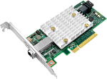 1000451331 Контроллер ADAPTEC жестких дисков Microsemi SmartHBA 2100-4i4e Single,4 internal ports, 4 external ports,PCIe Gen3 ,x8,RAID 0/1/10/5,FlexConfig,
