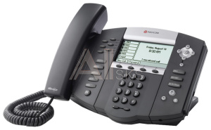 Телефон Polycom, 2200-12550-114, SoundPoint IP 550, 4-line IP desktop phones with factory disabled media encryption, HD voice.