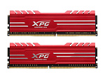 1240010 Модуль памяти ADATA XPG GAMMIX D10 Gaming DDR4 Общий объём памяти 32Гб Module capacity 16Гб Количество 2 2666 МГц Множитель частоты шины 16 1.2 В крас