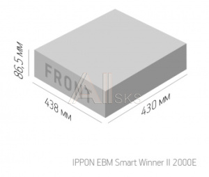 Батарея для ИБП Ippon Smart Winner II 2000E BP 48В 14Ач для Smart Winner II 2000E Батарея для ИБП Ippon Smart Winner II 2000E BP 48В 14Ач для Smart Winner II 2000E