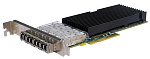 1244889 Сетевая карта SILICOM Сетевой адаптер PCIE 10GBE SFP+ 4PORT PE310G4SPI9LA-LR