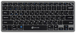 Клавиатура Оклик 835S серый/черный USB беспроводная BT/Radio slim Multimedia (1696467)