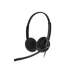 7103215184 Yealink YHS34 Lite Dual Дуо, Проводная, HD звук, QD, RJ9 Головная гарнитура